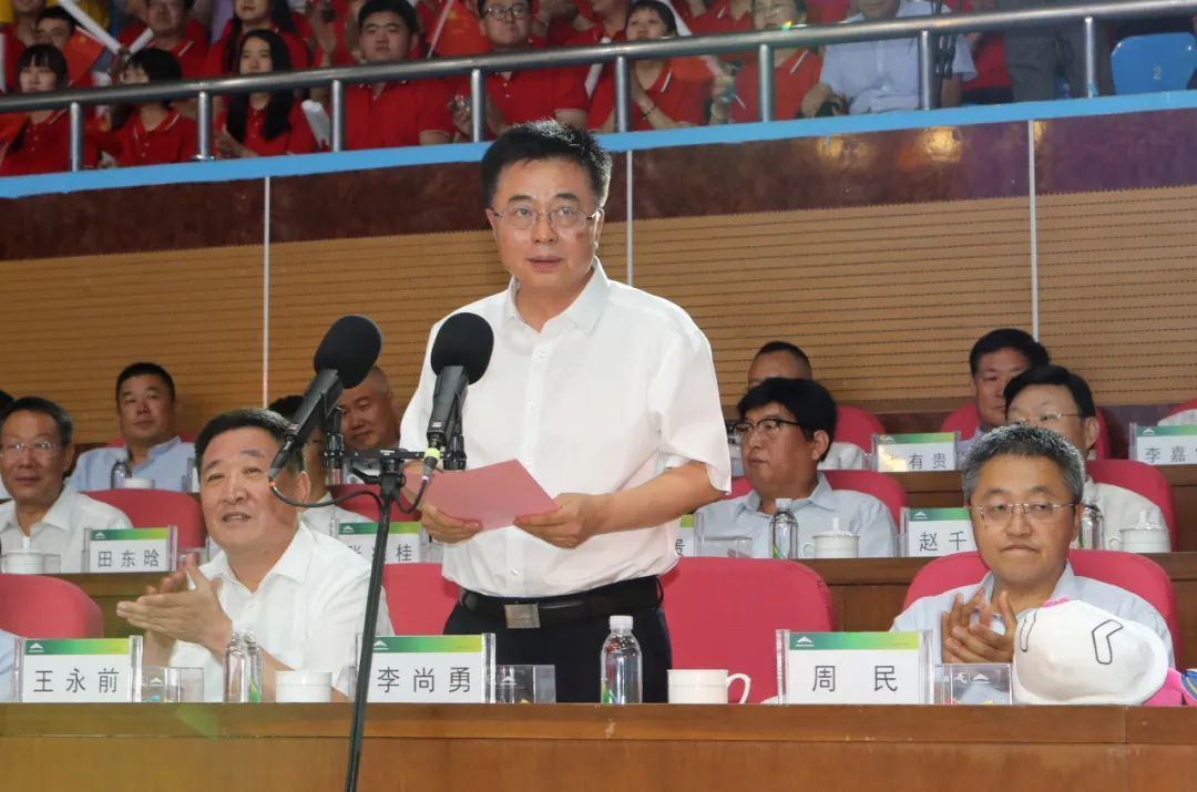 金川集团总经理、党委副书记李尚勇致辞