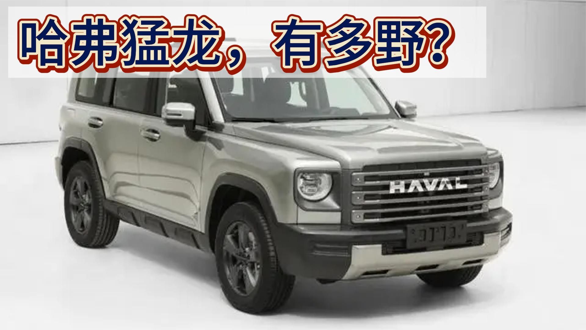 又一款全新硬派SUV！霸气不输坦克300，哈弗猛龙有多野