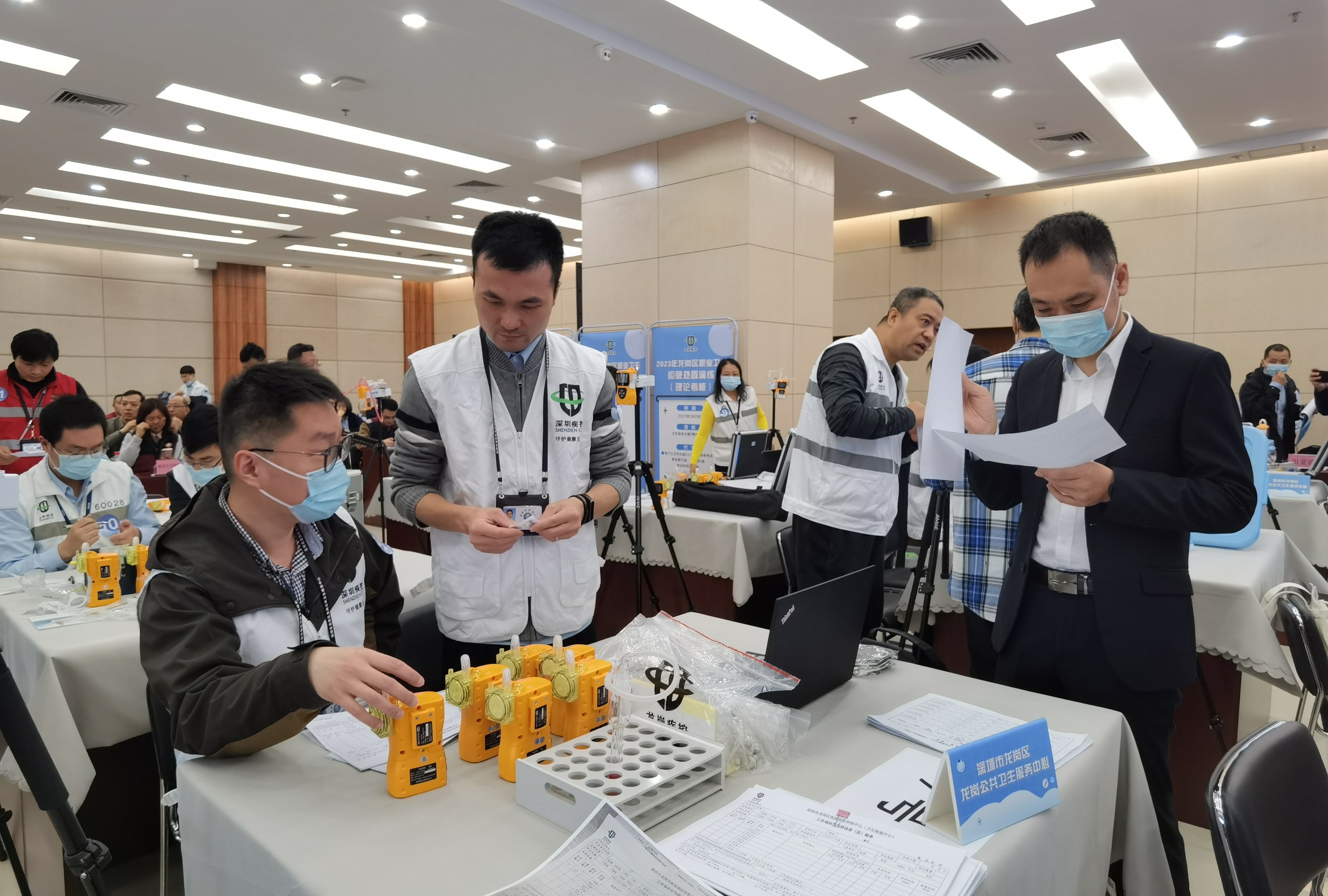 区疾控中心全面提升基层职业卫生应急处置能力，2023年龙岗区职业卫生应急处置演练暨应急处置总结培训回眸