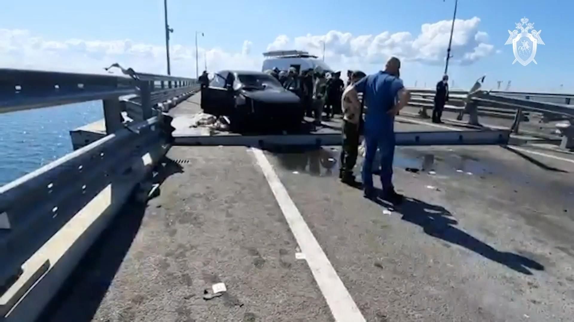 2人死亡1人受伤！克里米亚大桥爆炸事件被定性为恐怖袭击
