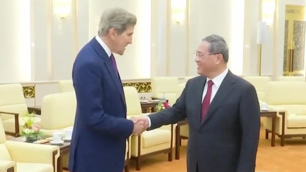 凤凰在现场丨李强会晤克里：全球性挑战增多，需要中美合作应对