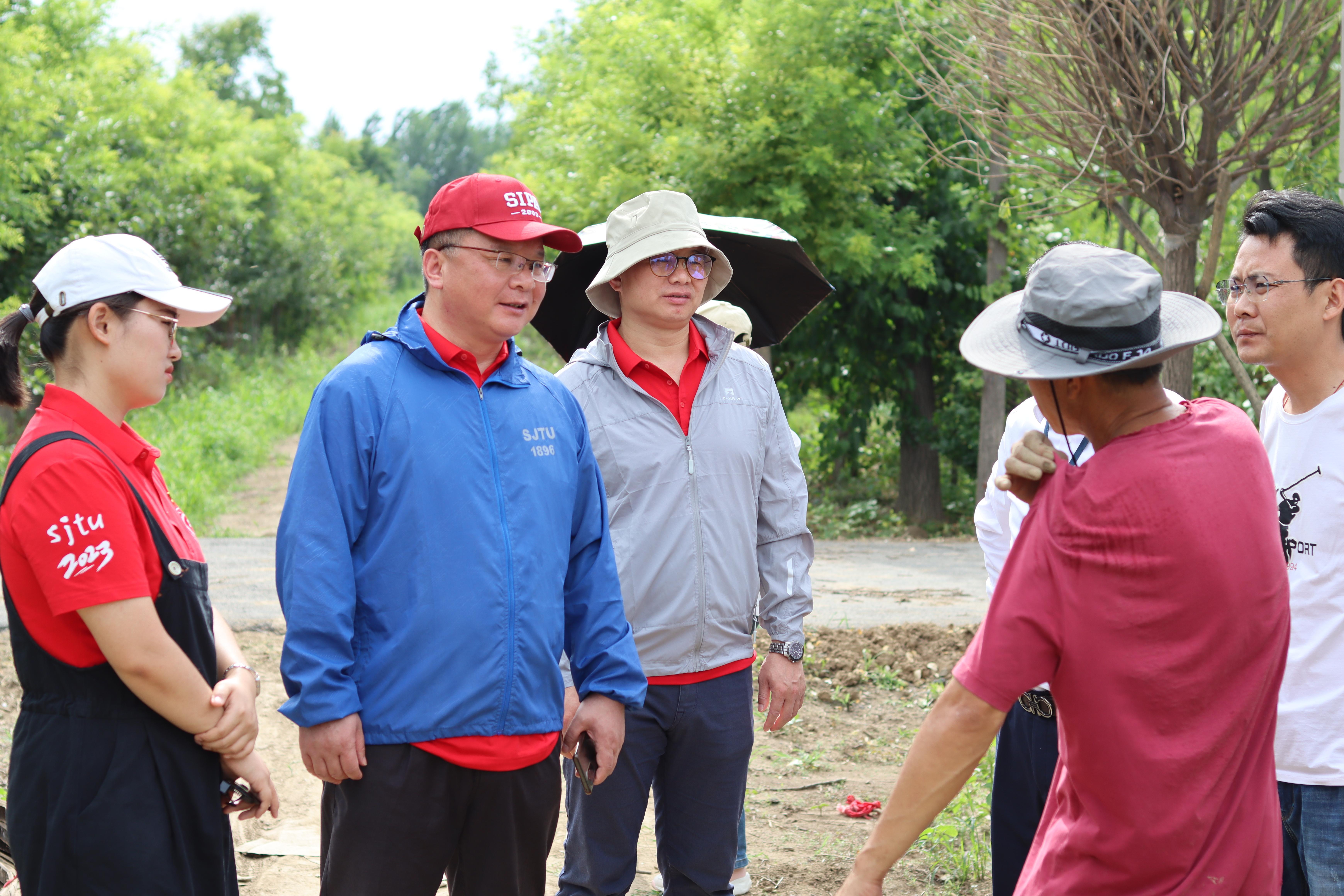 上海交通大学国际与公共事务学院博二支部实践团赴山东省开展“大农业-新农村-强农民”共行计划暑期社会实践
