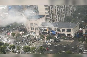 建湖县发生一起煤气罐爆炸事故