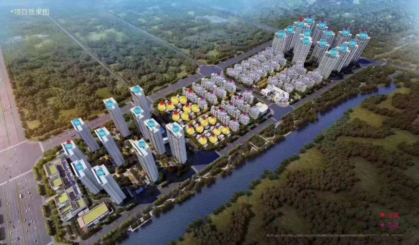 丨万科文一&middot;未来之光规划效果图