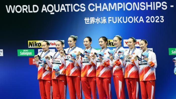 游泳世锦赛：花样游泳集体自由自选中国队再摘一金_凤凰网