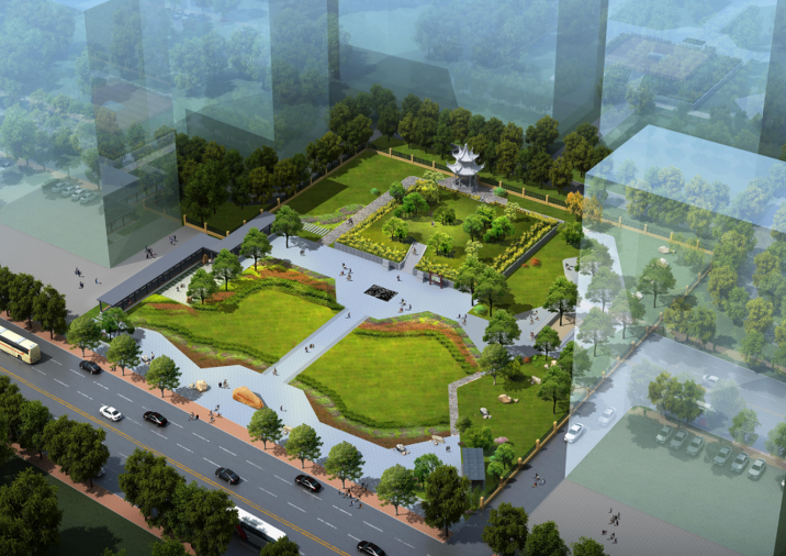 菏泽城区将建一处公园！