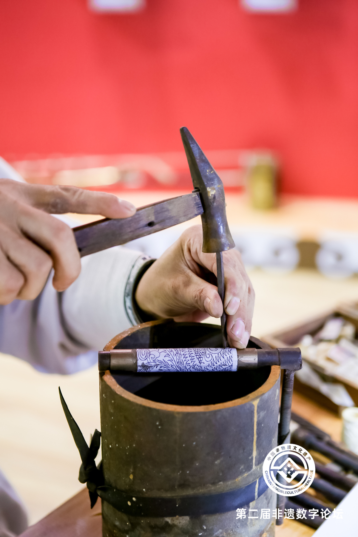 扎鲁特旗非遗馆展示现场