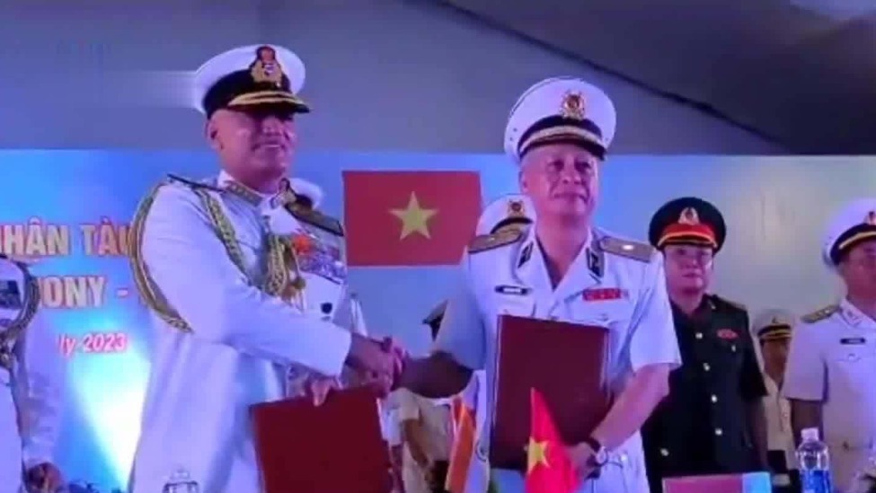 印度向越南海军赠送国产导弹护卫舰