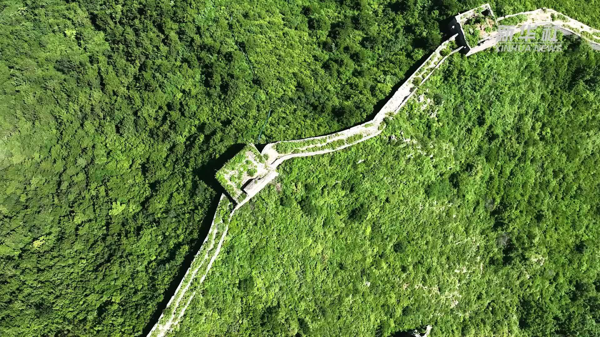 河北迁安：古长城夏日风光无限