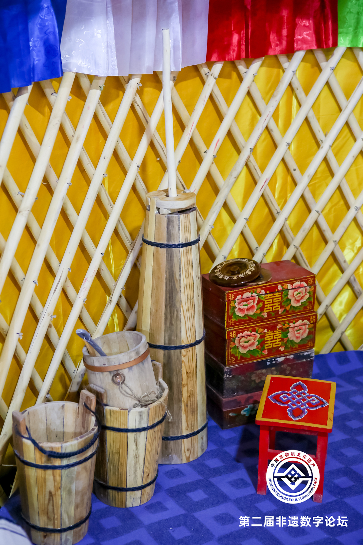 扎鲁特旗非遗馆展示现场