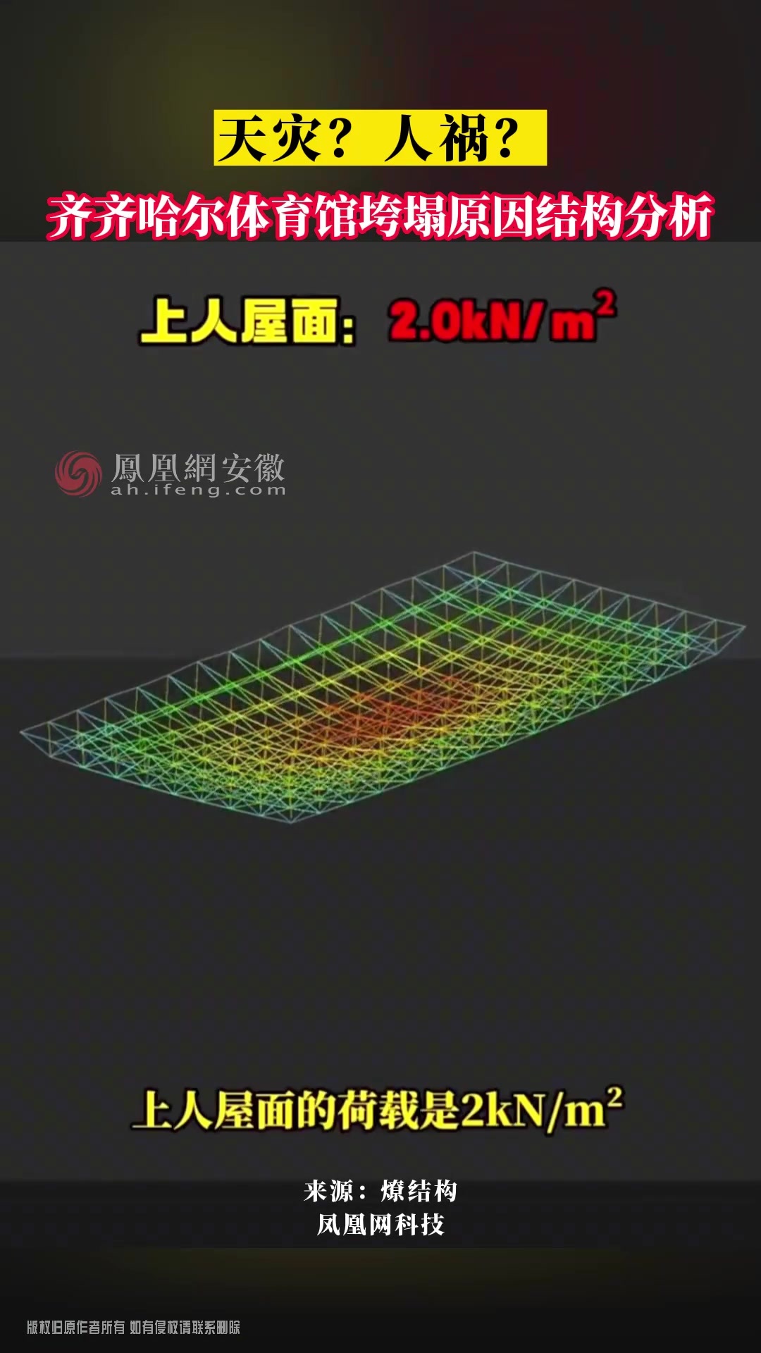 天灾？人祸？齐齐哈尔体育馆垮塌原因结构分析