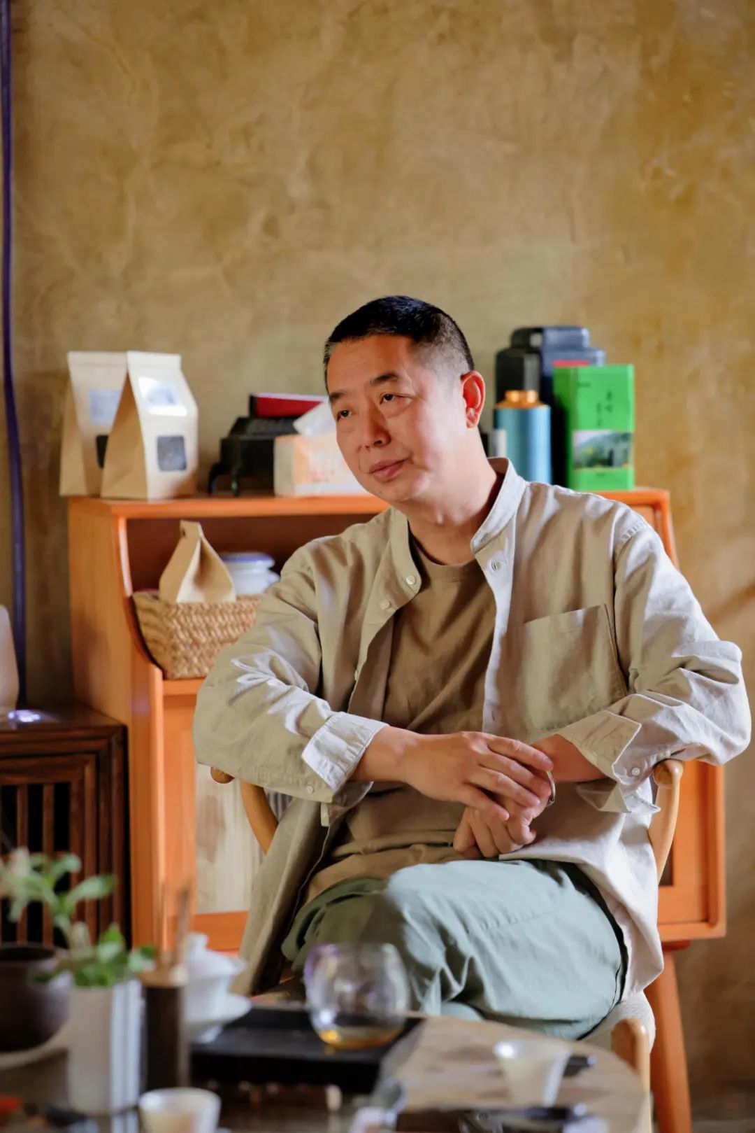 谷佳骏在他的嘉谷山房