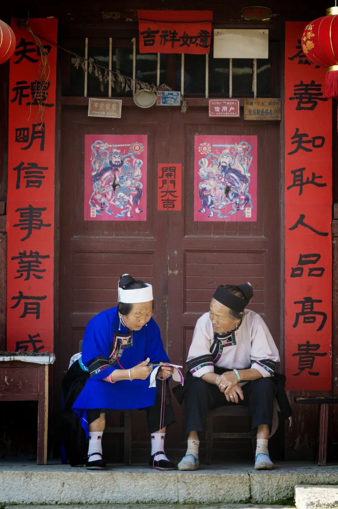 屯堡人的服饰依然保留着 600 年前的江南传统