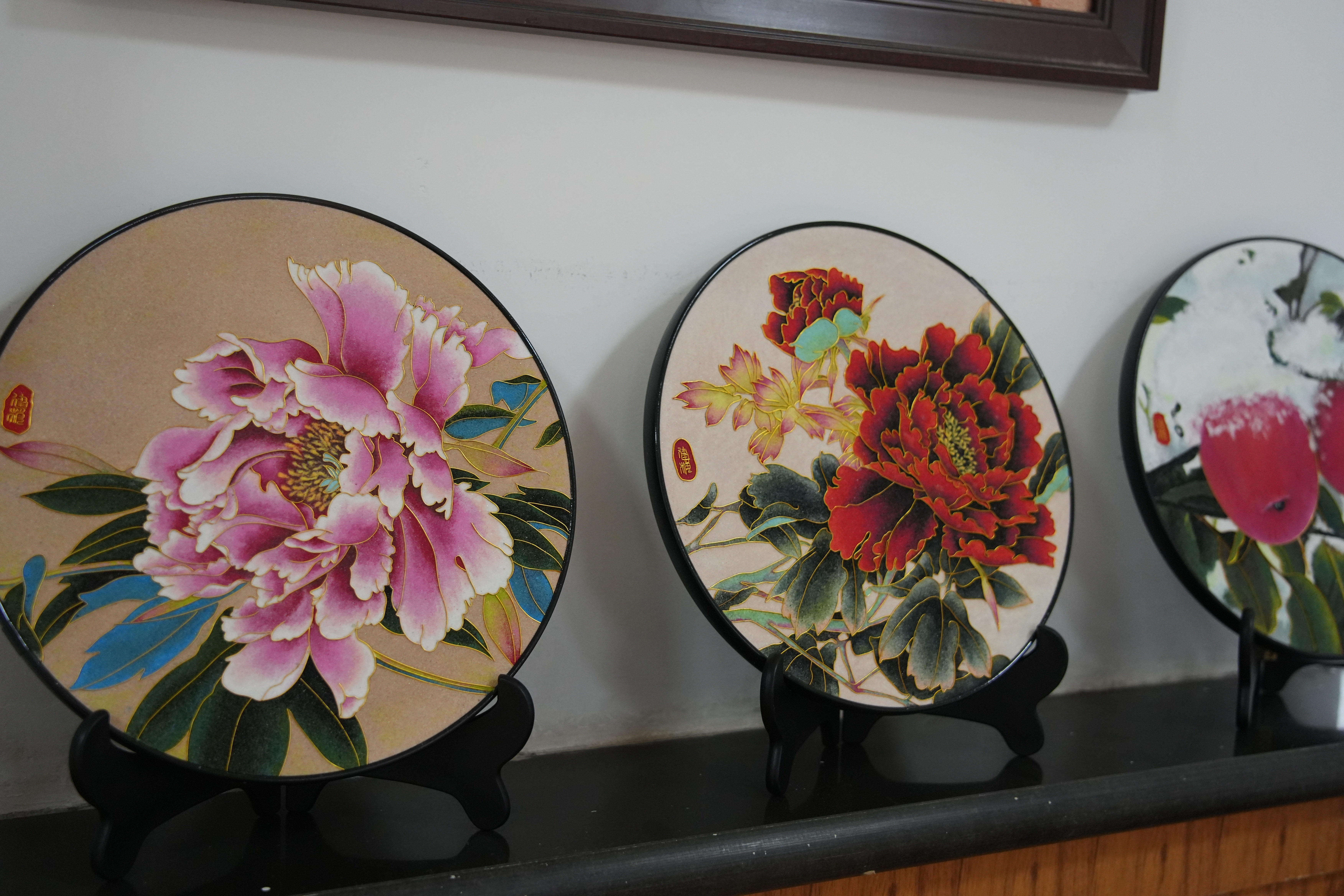 掐丝珐琅画作品