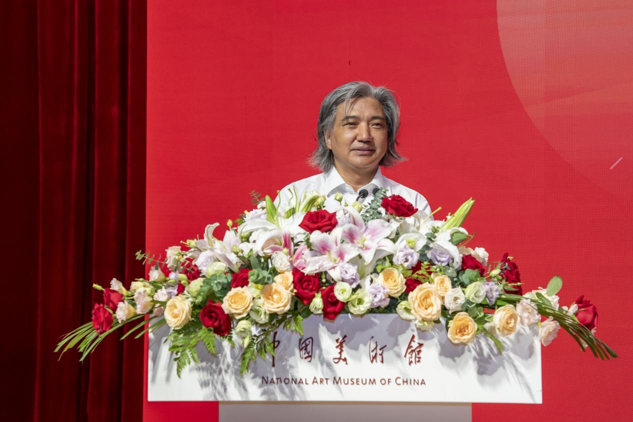 中国美术馆馆长吴为山致辞