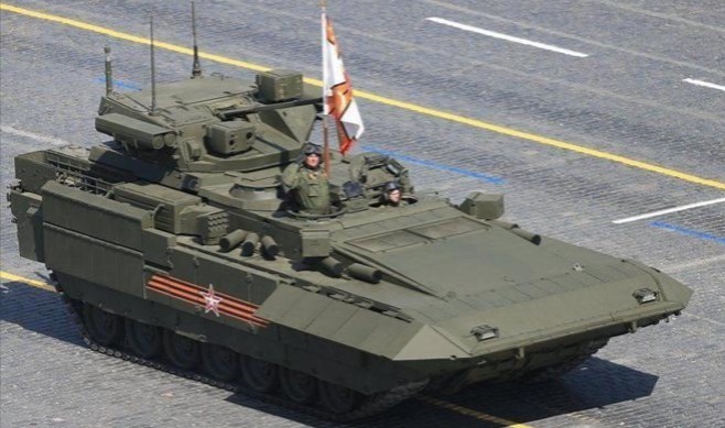 T-15重型步兵战车,“舰队”计划的重要成员之一。
