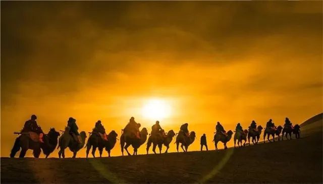 大漠驼队（敦煌市融媒体中心　供图）