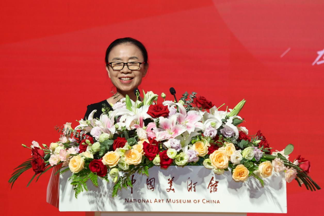 山东艺术学院知名校友、中国美术家协会副主席闫平致辞