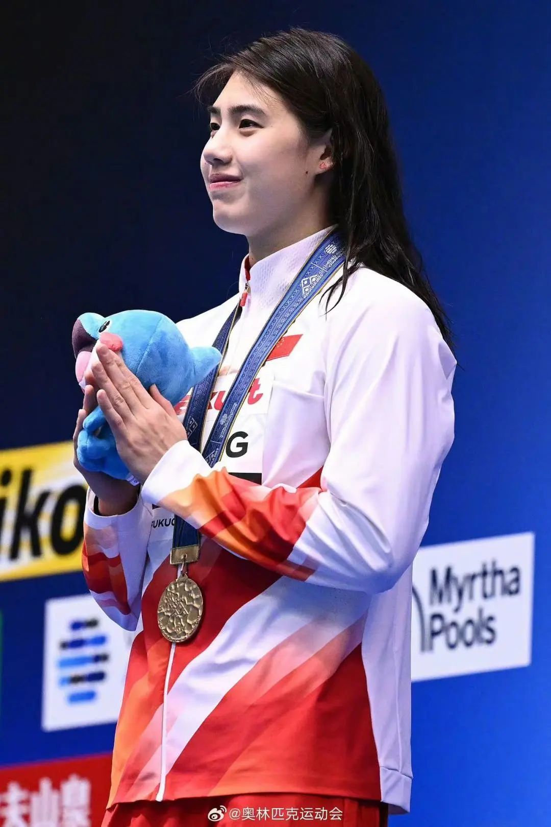 56秒12徐州运动员张雨霏2023年世界游泳锦标赛夺冠