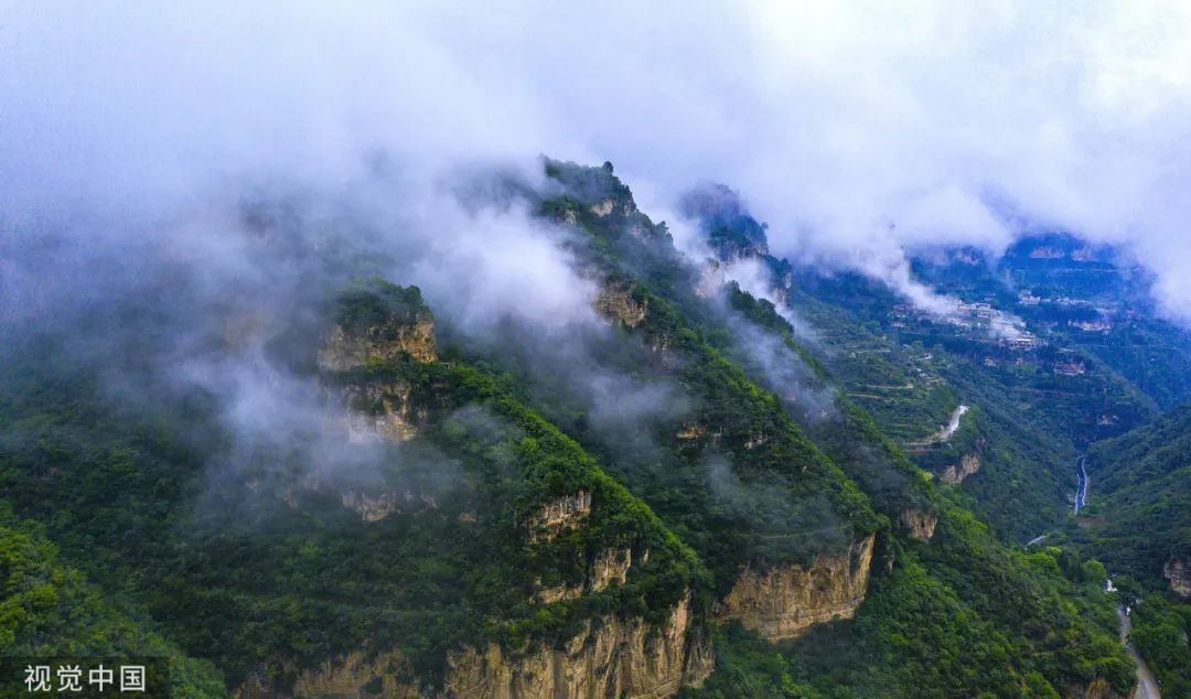 巍巍太行山，是長(zhǎng)治乃至山西的名片。/視覺(jué)中國(guó)