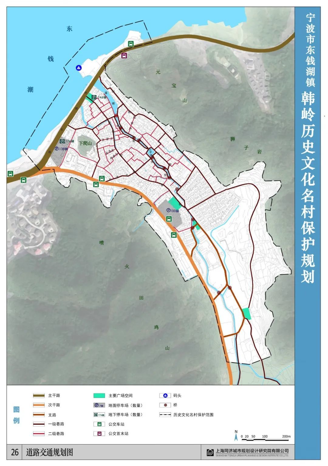 宁波东钱湖最新规划图图片