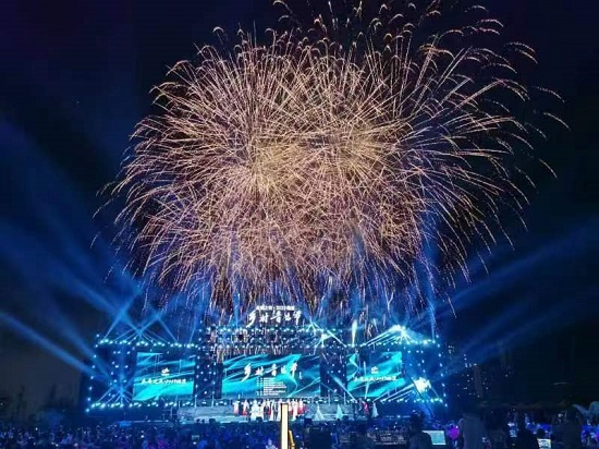 乡村音乐节现场