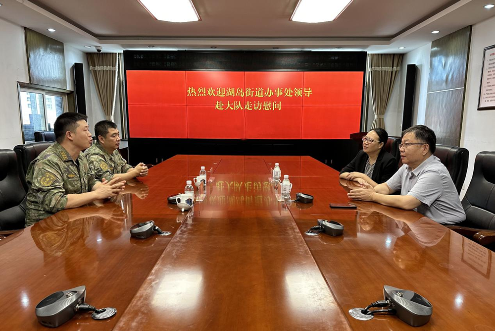 军民一家亲 共叙鱼水情——市北区湖岛街道“八一”走访慰问驻地部队凤凰网青岛凤凰网 5363