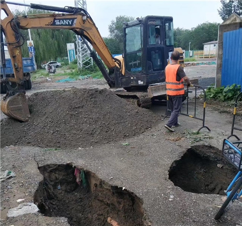 图2:作业现场。