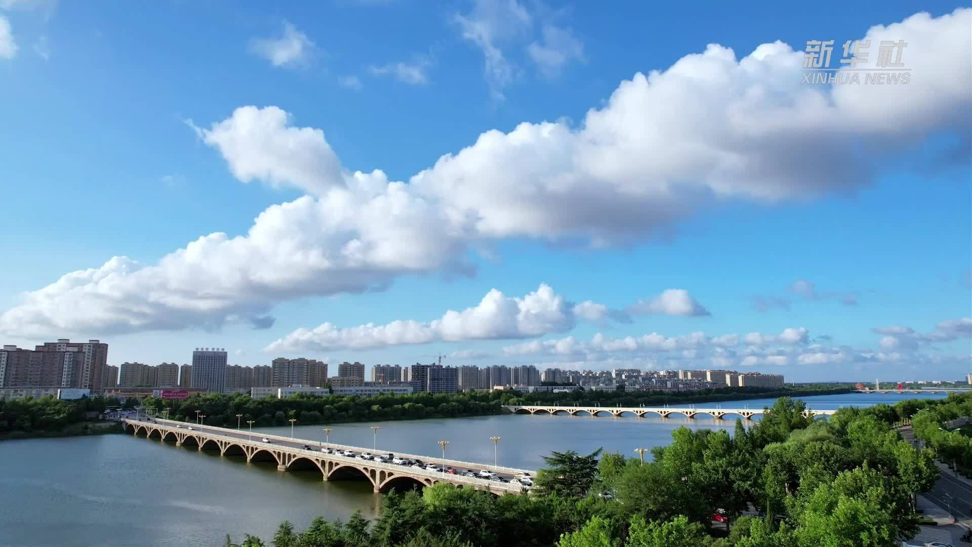 瞰中国｜山东诸城：云翻涌成夏，这里有一万种浪漫
