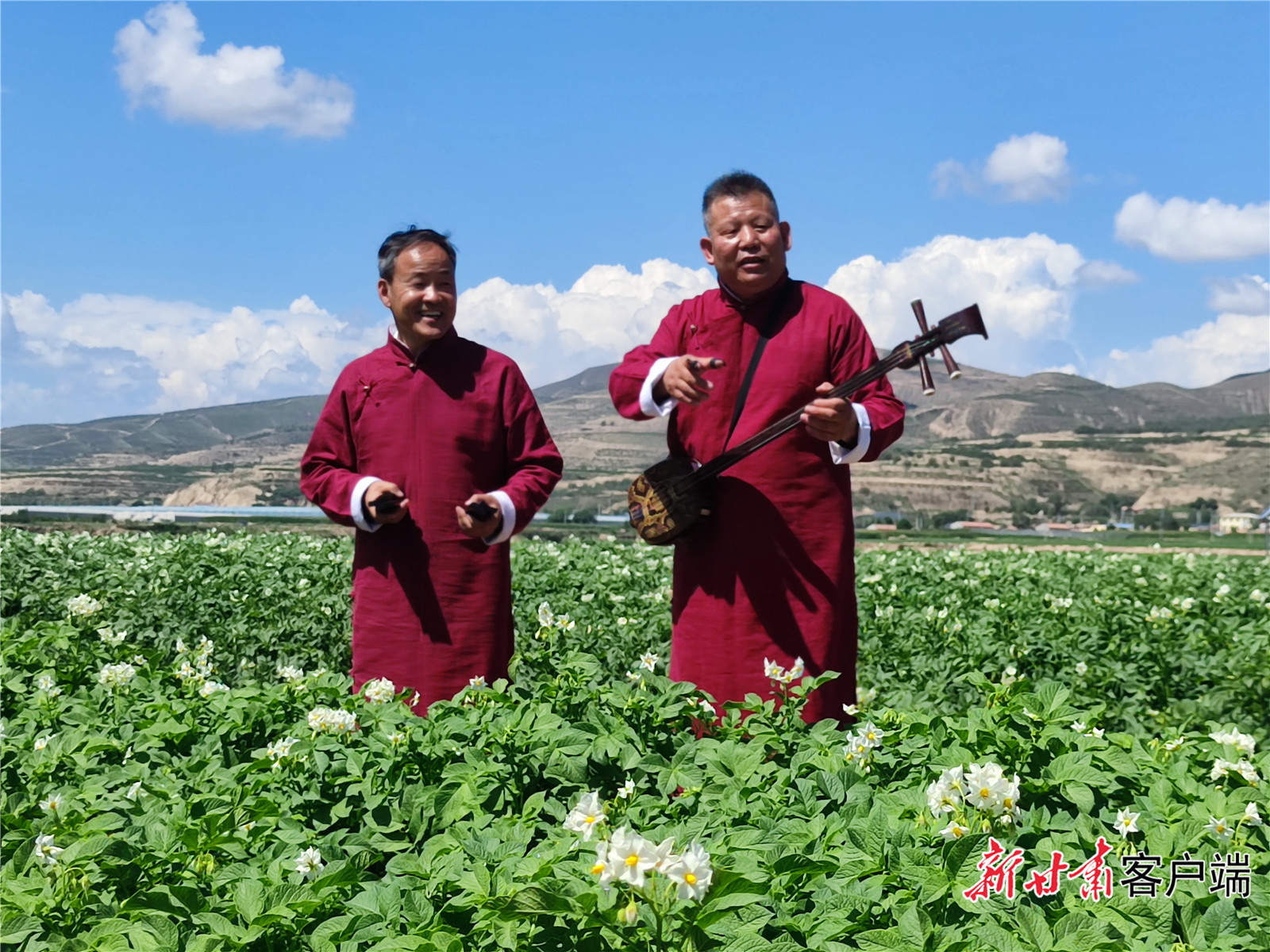 活动现场 安定区委宣传部供图
