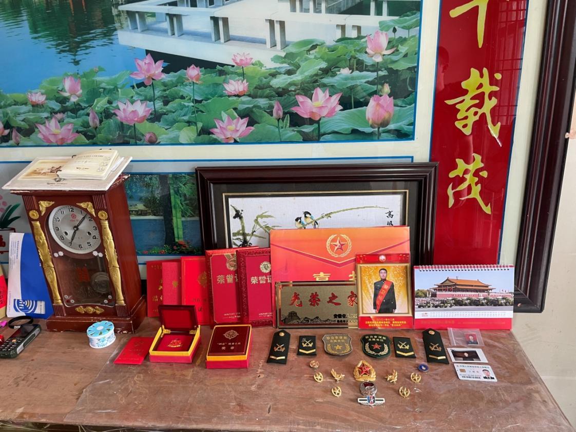 现役军人王晓亮所获荣誉奖章