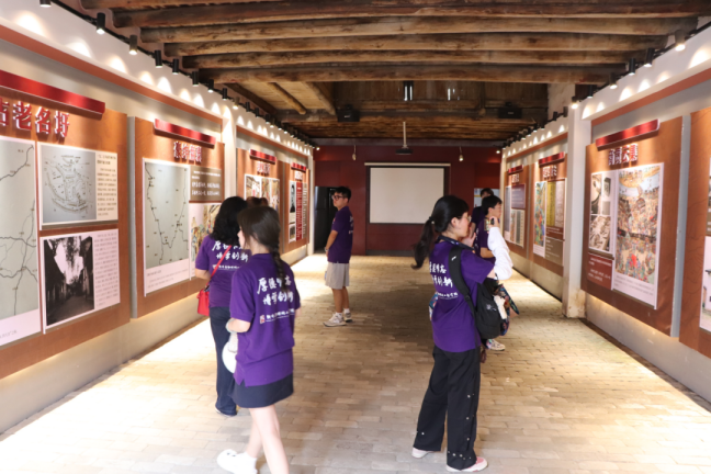 江西财经大学软件学院薪火相传红色寻迹团赴遂川开展红色走读活动