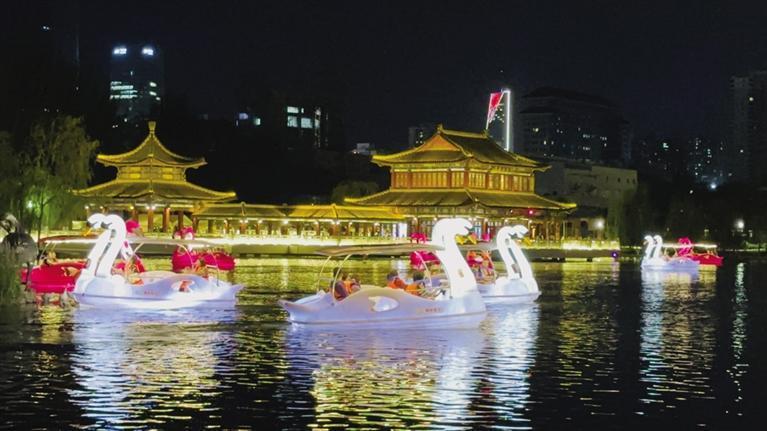 雁滩公园景区 李莉 摄