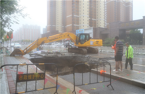 图3:作业现场。