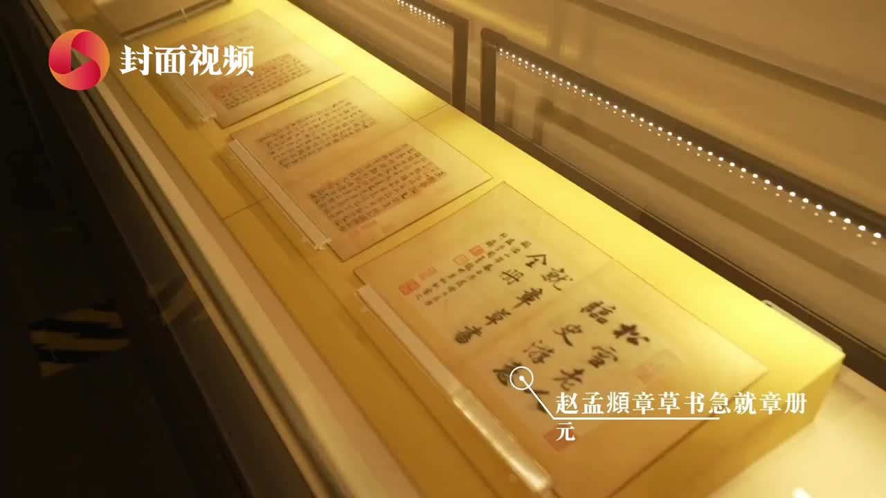 从《临兰亭序》到《急就章册》 领略元代书法家“天花板”赵孟頫的风采｜字见中国