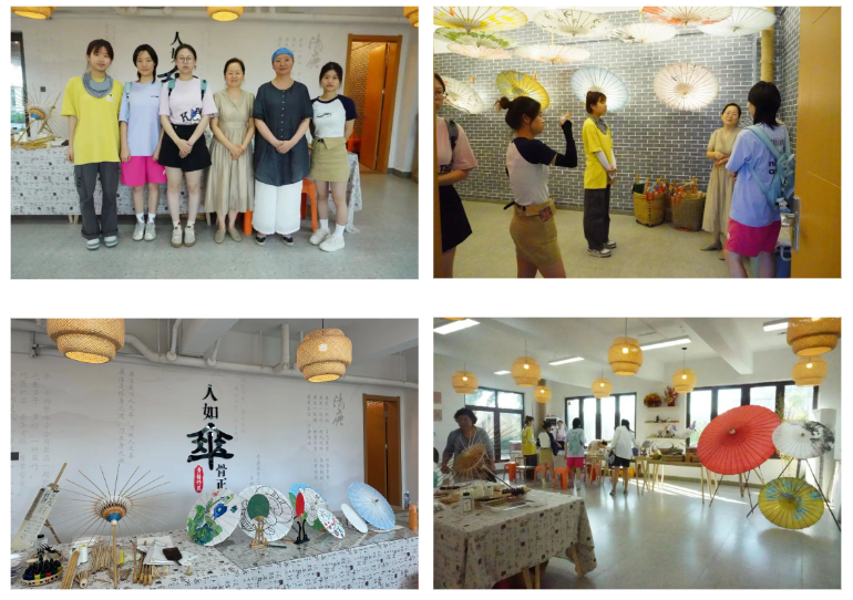 为爱上色农村支教奖|调研进行时：“一竿树立拓天空，片片弥逢遮雨露”——泸州油纸伞体验馆调研