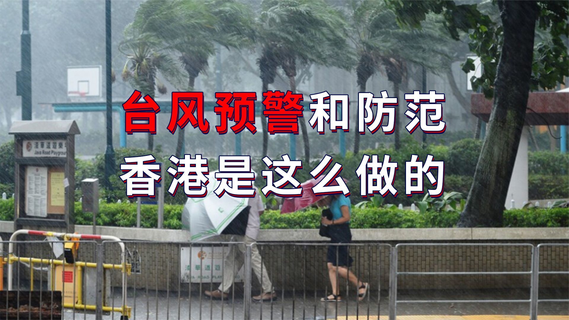 台风预警和防范，香港是这么做的，各有优劣但可相互参照取长补短