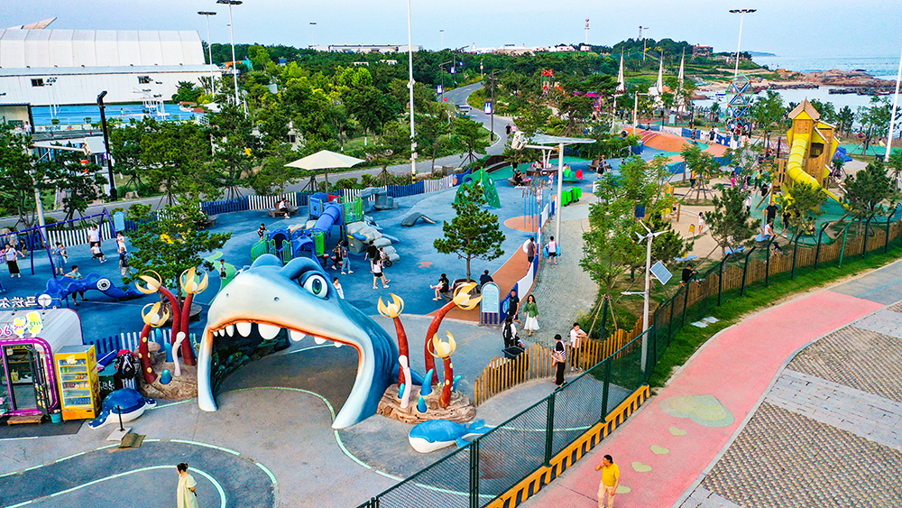 青岛西海岸新区金沙滩啤酒城8月7日起恢复常态化运营