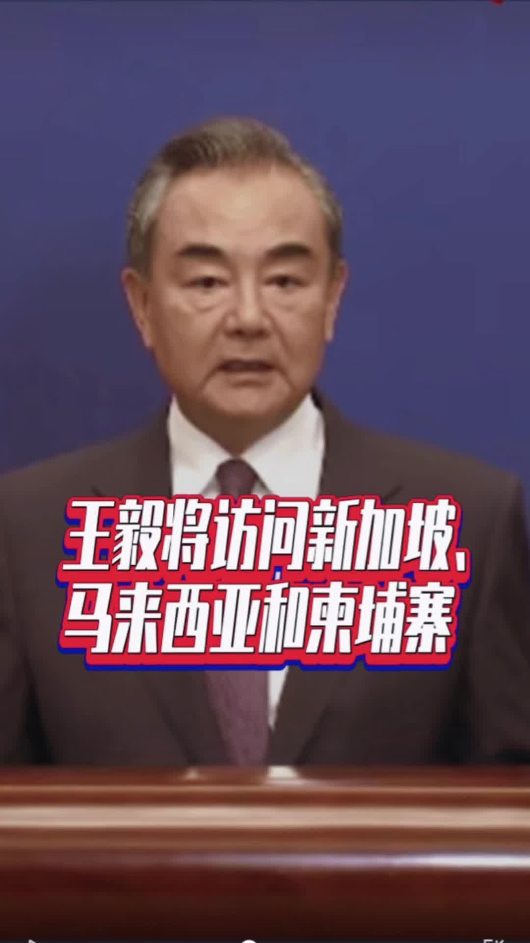 王毅将访问新加坡、马来西亚和柬埔寨#国是论坛 #王毅
