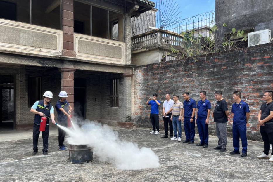 中山古镇开展文物安全应急演练 加大文物保护力度