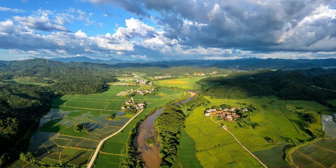 金溪县：山环水绕 秀美田园（图）