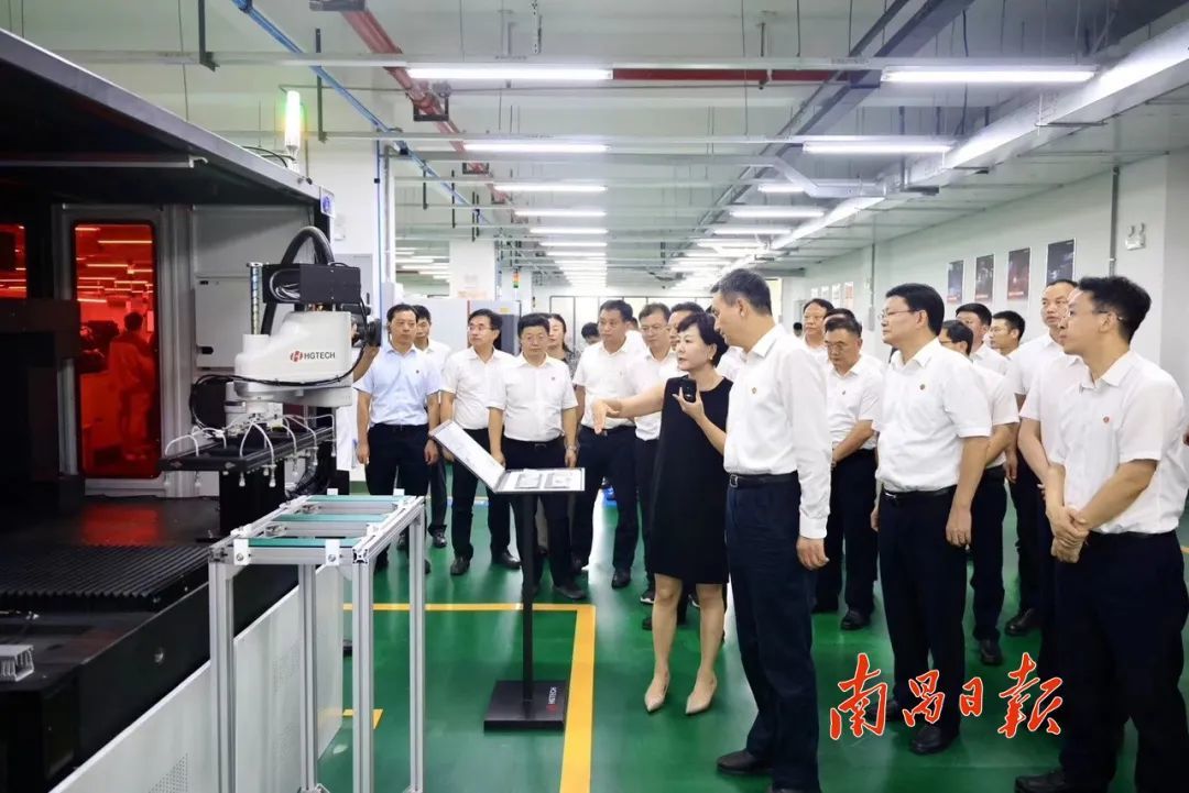 南昌市党政代表团赴武汉学习考察 李红军与郭元强会见交流