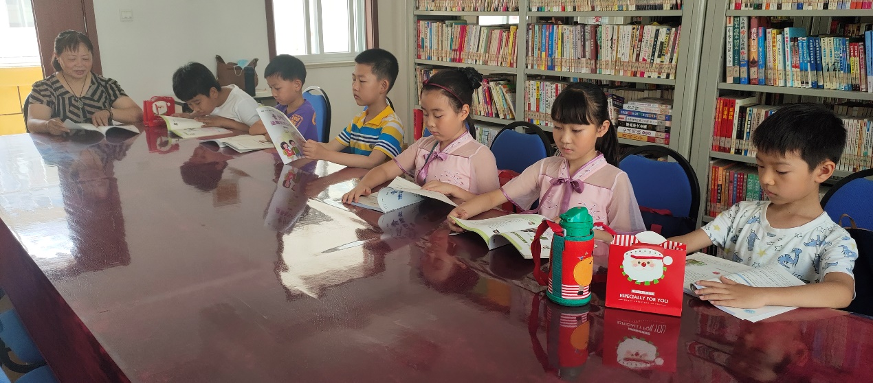 市北区登州路街道社工站开展绘声绘色 共“童”成长——儿童暑假阅读活动