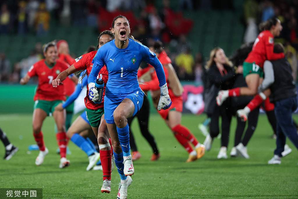 摩洛哥成为世界上第一个打入女足世界杯的阿拉伯国家。