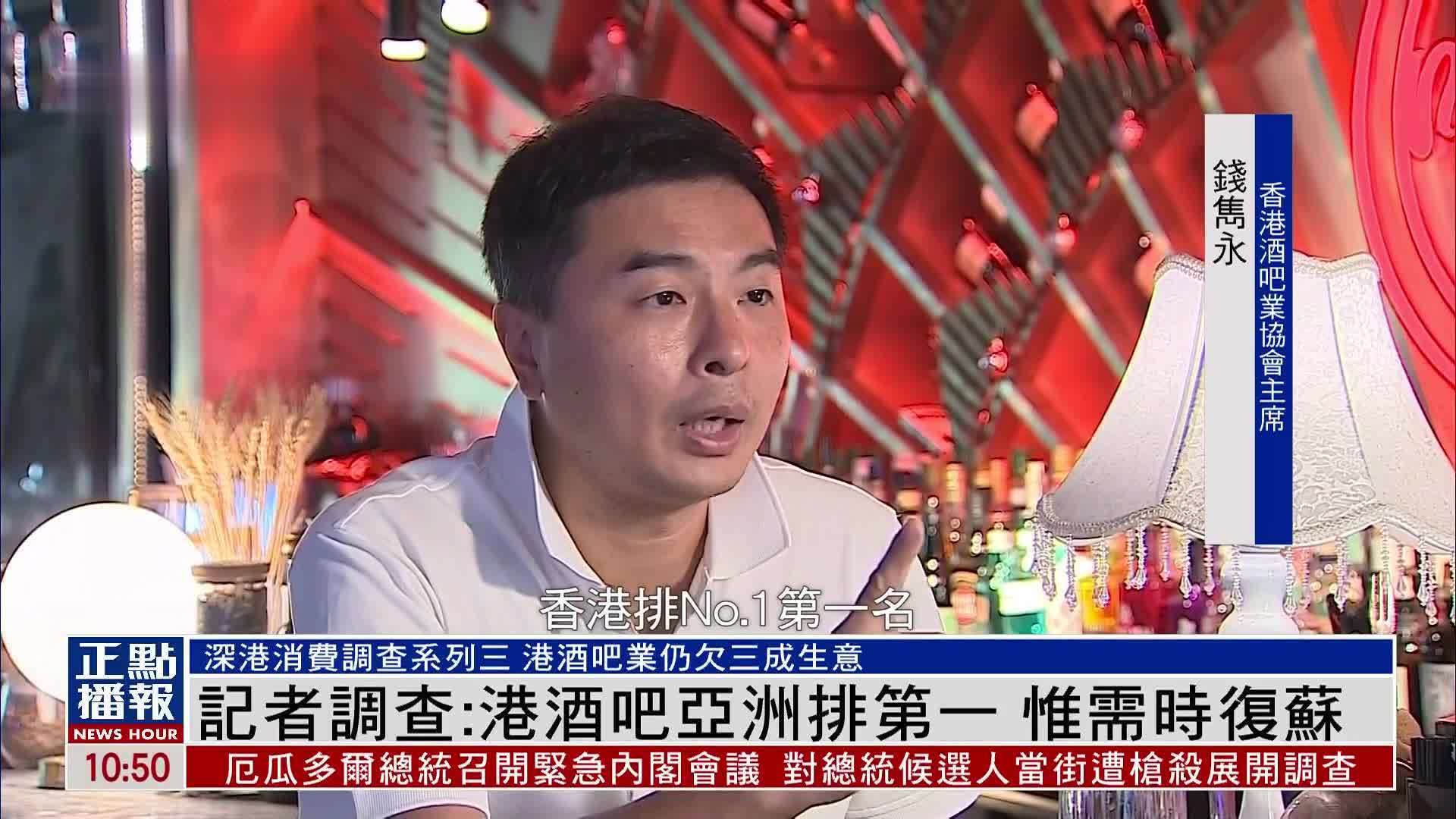 记者调查｜香港酒吧亚洲排第一 惟需时复苏