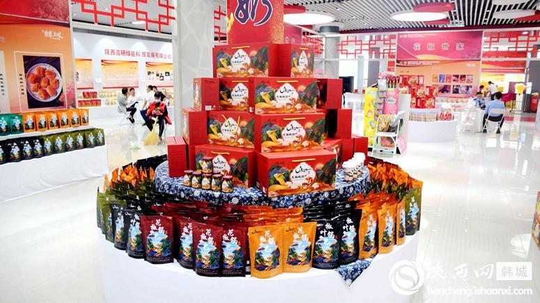 花椒产品。记者 王美娜摄