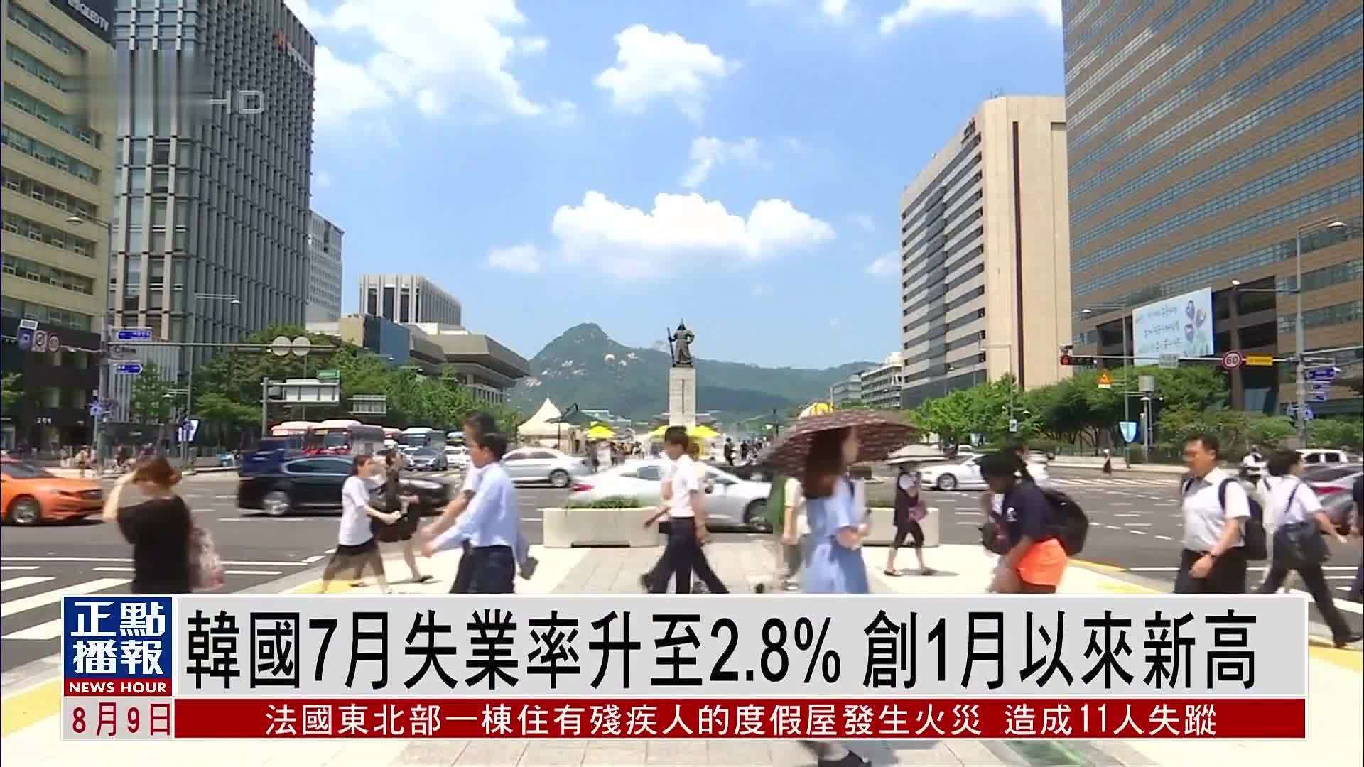 韩国上半年欠薪额同比增26.8%