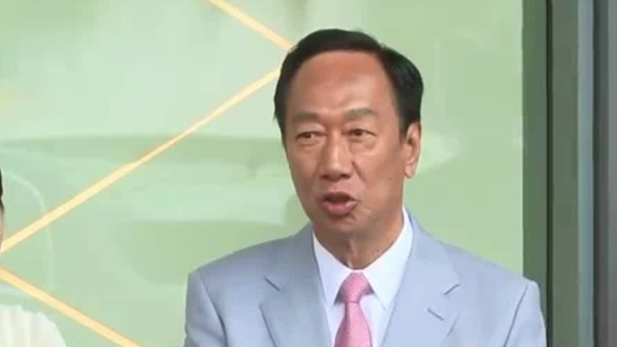 郭台铭见麻生太郎，称避免两岸战争为共识