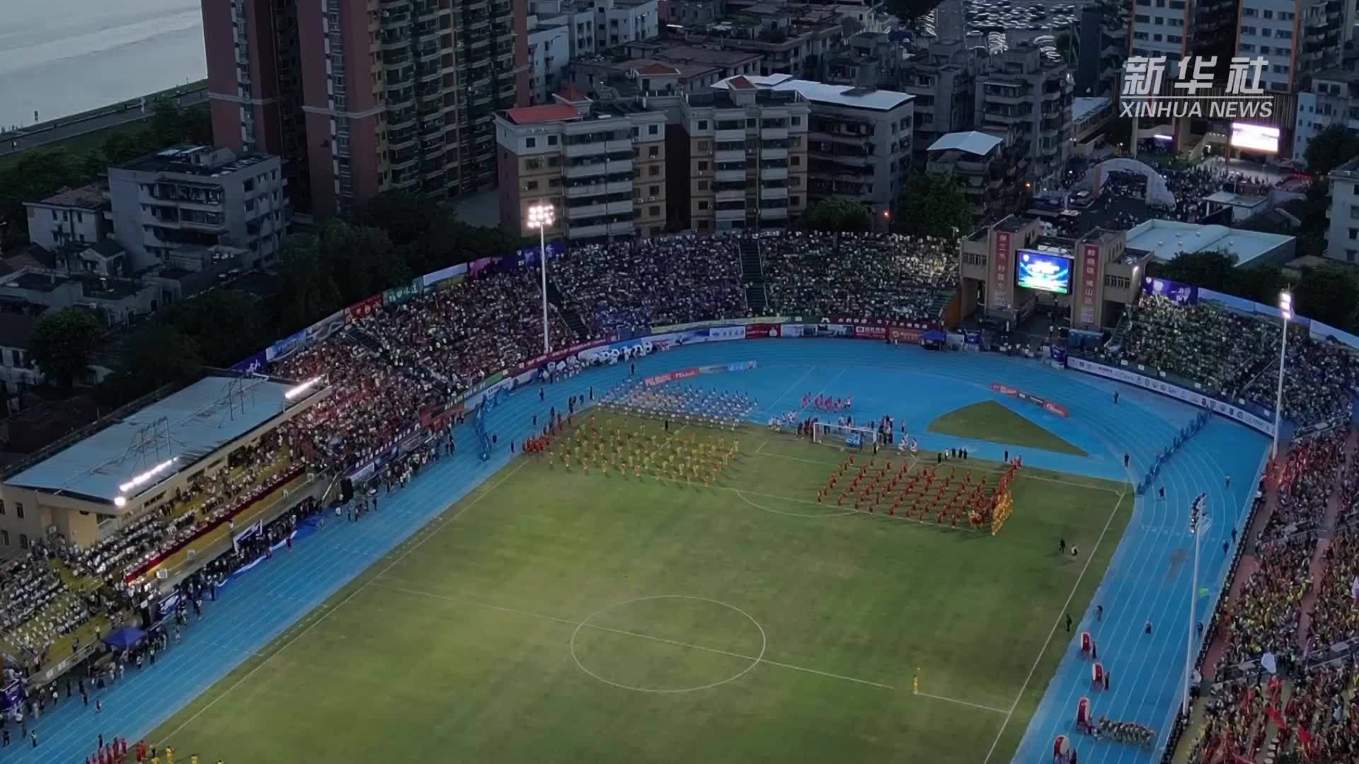 草根高手云集！广东佛山“西甲”足球联赛开赛