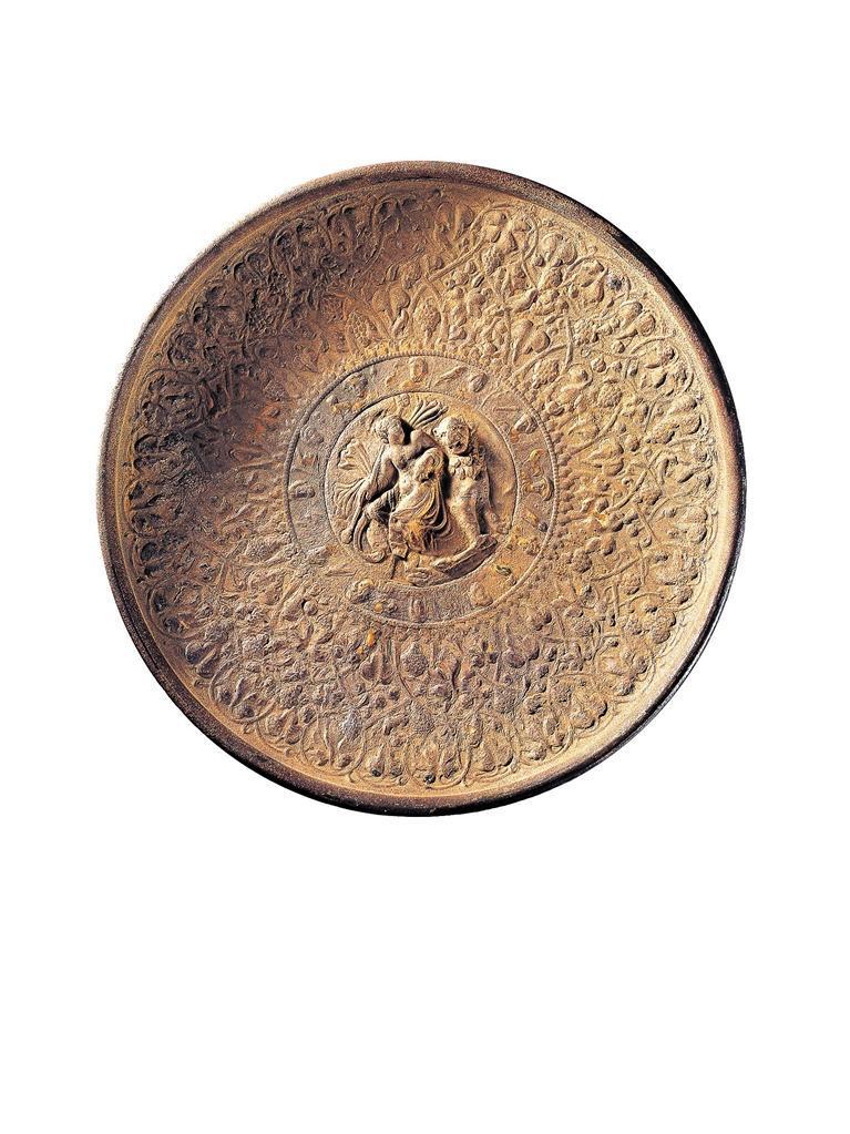 东罗马鎏金银盘